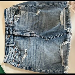 America Eagle Jean Skirt